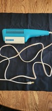Vintage 1970's Sears 700 Electric Hair Dryer -Teal & White. picture