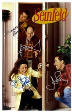 SEINFELD  Signed Poster 11x17 Jerry Seinfeld, Michael Richards, Jason Alexander, picture