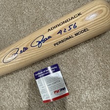 Pete Rose Signed Bat PSA G16744 Adirondack Professional Model picture