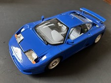 Bburago 1:18 1991 Bugatti EB110 Blue Diecast Car Special Collection  picture