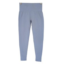 NVGTN Leggings Womens S Sky Blue Seamless High Waist Compression Activewear Gym picture