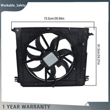 Radiator Cooling Fan Assembly For Toyota Highlander 2020-2023 2024 16360-F0100 picture