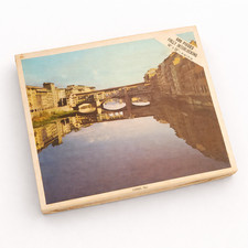 VTG Florence Italy Ponte Vecchio Bridge 600 Piece Fully Interlocking Puzzle NEW picture