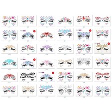 FACEGEM LONDON Face Gems Adhesive Glitter Jewel Tattoo Sticker Festival Gems picture