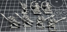 Harlequin Miniatures Kev Adams 1995 Goblin Spikers Spearmen Sword x7 Metal OOP picture