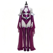Cosplay Teen Titans Starfire Sexy Jumpsuits Superhero Koriandr Costumes Suits picture