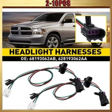 Car Headlight Lamp Wiring Harness Light Wire 68193062AB For Ram 2500 12-18 2-10X picture