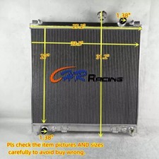4ROW Aluminum Radiator For 2004-2010 Nissan Titan 5.6L V8 Engine 05 06 07 08 09 picture