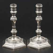 **Magnificent Pair of Tiffany & Co. 1956 / 1916 English Cast Sterling Silver C.S picture