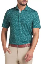NWT Men’s Puma Mattr Peach Stand Golf Polo Size M- $75 - Green picture