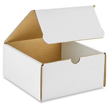 Pack of 50 White Literature Mailers 6 X 6 X 3 Inches picture