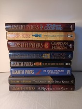 Elizabeth Peters Lot Of 8 Hardcover Dustjacket Like New picture