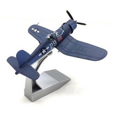 1/72 Scale USA F-4U Corsair Fighter Model World War II Vintage Warplane Metal Di picture