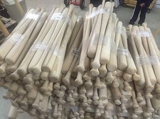 5 Wooden Blem Baseball Bats (FREE SHIPPING) Craft Quality picture