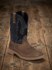 Justin Men's Bolt Square Toe  Western Work Boots    4114 picture