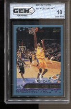 2001-02 Kobe Bryant Topps #50 Gem Mint 10 LA Lakers picture