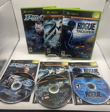 Pariah, Rogue Trooper And PSI- Ops (Microsoft Xbox, 2005) CIB Complete W/manual picture