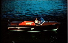 Vintage Postcard Greavette Boats Limited Sunflash 17 Gravenhurst Ontario picture