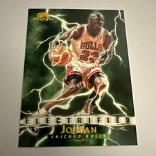 SkyBox 1995-96 Skybox Premium Michael Jordan Electrified Insert #278 Bulls picture