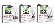 Pure Kick Energy & Hydration Electrolyte Powdered Drink Mix Variety Pk,30 Ct 3PK picture