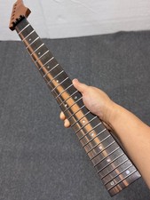AAAA 24fret Roast flame maple Ibanez electric guitar neck part Ebony fretboard picture