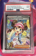 Rosa's Encouragement 123/088 Perfect Order English PSA Graded 9 Pokemon picture