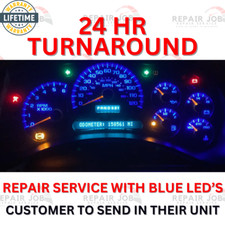 03-07 GM Chevrolet Silverado Tahoe Instrument Gauge Cluster FULL REPAIR SERVICE picture