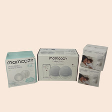 Momcozy Mobile Flow M9 Double Hands-Free Portable Breast Pump BP223 with extras picture