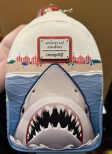 Universal Studios Exclusive Loungefly Jaws Compact Sling Bag picture
