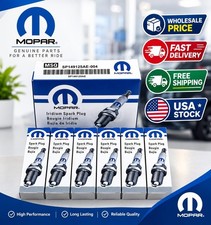 Set of 6 New Iridium Spark Plugs OEM SP149125AE for 2011-2021 Chrysler Jeep 3.6L picture