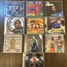 10 Rap Hip Hop CD Lot Snoop Dogg Juvenile Timberland Tribe Called Quest No Limit picture
