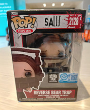 Funko Pop Movies Saw Reverse Bear Trap #2128 Hot Topic Scare Fair Excl 2026 picture