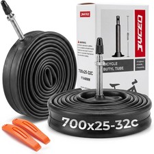 2PCS Bike Inner Tube for 700x25/32C 28 inch Butyl Rubber Tubes for Road Bikes picture