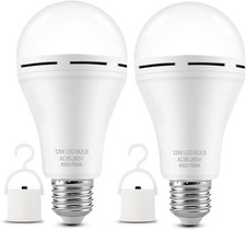 10/6/4pcs Rechargeable Emergency Light Bulbs, LED Light Bulb 6000K Daylight picture