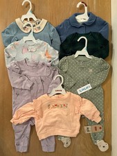 Carter's, Levi's Infant Girls Clothing Lot of 11 Size 6 Months picture