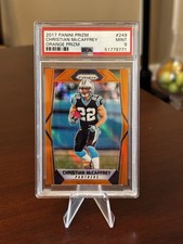 2017 Panini Christian McCaffrey Orange Prizm RC #249 PSA MINT 9 /275 picture