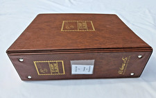 Harris Worldwide Stamp Album w/ Stamps Uganda Ukraine Vatican City Vietnam Zaire picture