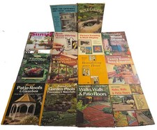 Sunset Home Improvement & Gardening Vintage Book Lot of 14 picture