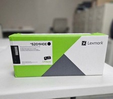 NEW Lexmark 52D1H0E 521HE Black High Cap Toner 25k Genuine OEM  picture