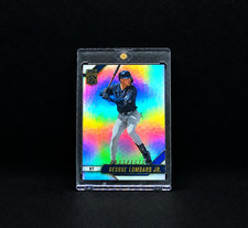 ROOKIE GEORGE LOMBARD JR REFRACTOR SILVER HOLO 2026 ELITE SERIES - Yankees (RC) picture