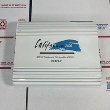 California 2400 By Profile Amplifier MOSFET 2ch 400WATT - SAME DAY - WARRANTY picture
