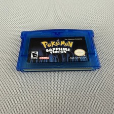 Pokemon Sapphire Version GBA Nintendo Game Boy Advance picture