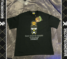 A Bathing Ape BAPE Bad Badtz-Maru Baby Milo Graphic Tee Black Men’s L picture