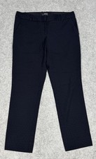 The Limited Dress Pants Womens 4 Black Polka Dots Stretch 31x26 Ankle Office picture
