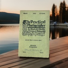 1905 Pictorial Photography ~ The Practical Photographer ~ Bernard Alfieri Issue picture