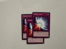 Yugioh 3x Mirror Force - LEDD-ENA32 LDK2 YGLD - Common - Near Mint picture