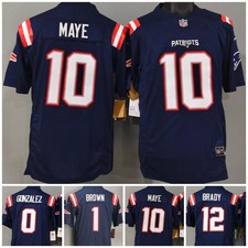 Tariffs​ Free NE Patriots F.U.S.E Navy Sewn Stitched Jersey. picture