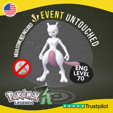 Mewtwo Event December 2025 Mystery Gift Untouched IV Pokémon Legends Z-A ZA Z A picture