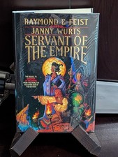 Servant of the Empire Feist Wurts 1st/1st HC Dual Signed Inscribed LN Riftwar picture
