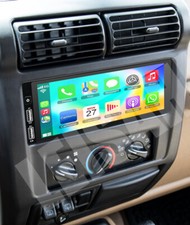 For 97–02 Jeep Wrangler TJ GPS Navi Radio, Wireless Android Auto Apple Carplay picture
